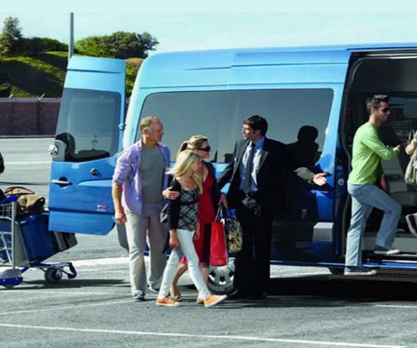 transportar grupos de pessoas