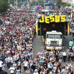 vans para Marcha para Jesus